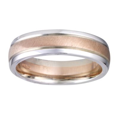 9ct Two-colour Gold Ring