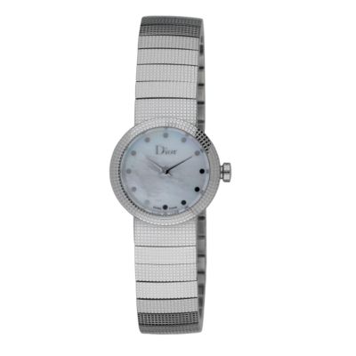 ladies Baby D stainless steel bracelet watch