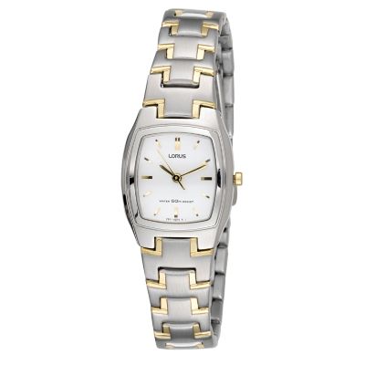 Lorus Ladies' Two-Colour Bracelet Watch