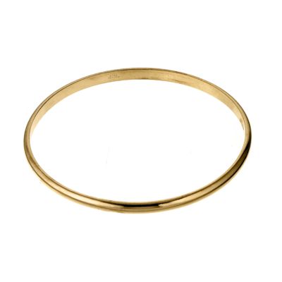 H Samuel 9ct Yellow Rolled Gold Bangle