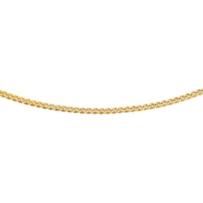 9ct Gold Double Curb Chain Necklace