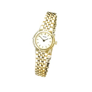 Accurist Ladies`Gold-plated Bracelet Watch