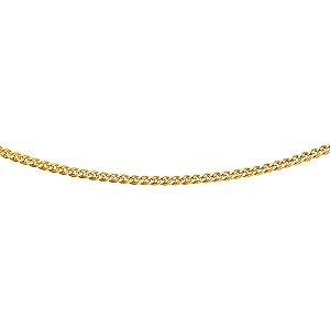 9ct Gold Double Curb Chain Bracelet