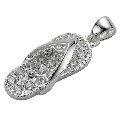 silver Flip Flop Charm