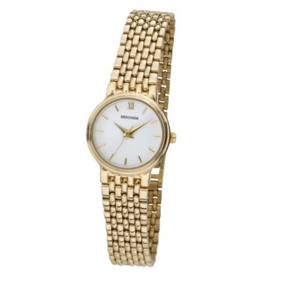 Ladies`Gold-Plated Watch
