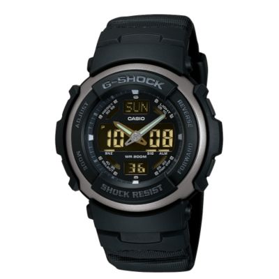 Men` BlackG-Shock Watch