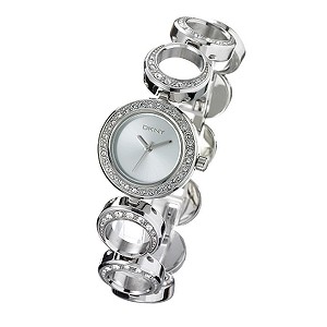 DKNY Ladies`Swarovski Crystal Bracelet Watch