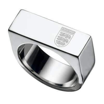 Stainless Steel England Crest Ring - Small Size - Product number 5610443