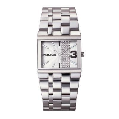 Stone-set Square Dial Bracelet Watch