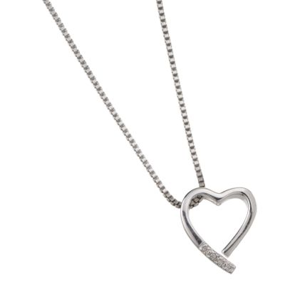 Hot Diamonds Sterling Silver Open Heart PendantHot Diamonds Sterling Silver Open Heart Pendant