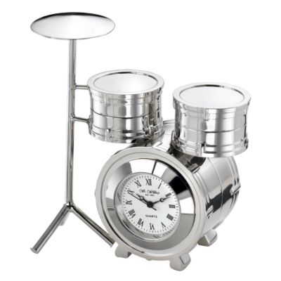 Drum Kit Miniature Clock