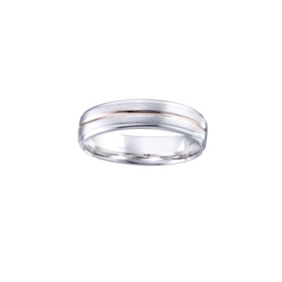 Ladies' 9ct Two-colour Gold Ring - Product number 5634520