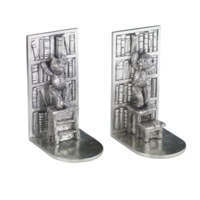 Royal Selangor pewter ""Library"" bookends - Product number 5650828