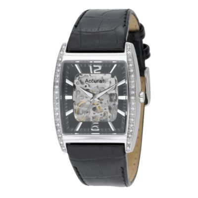 Accurist men's leather strap watch - Product number 5653495