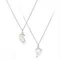 Me to You Split Heart Pendant