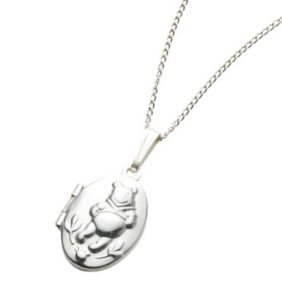 Winnie the Pooh Sterling Silver Locket