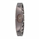 DKNY ladies' ion plated asymetrical watch