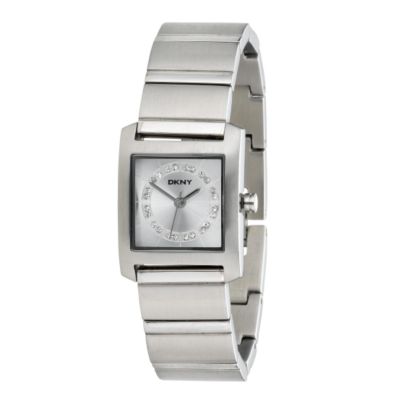 DKNY ladies' stainless steel crystal-set watch - Product number 5691486