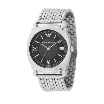 Emporio Armani men&39s stainless steel bracelet watch