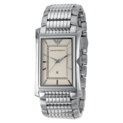 Emporio Armani men's stainless steel bracelet watch - Product number 5692768