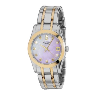 Rotary Ladies' 'Rocks' Diamond-Set Watch
