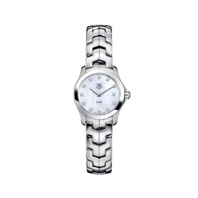 tag Heuer ladies mother of pearl dial bracelet