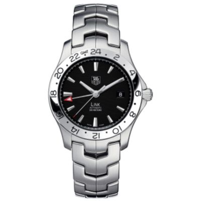 Tag Heuer men's black dial bracelet watch - Product number 5704405