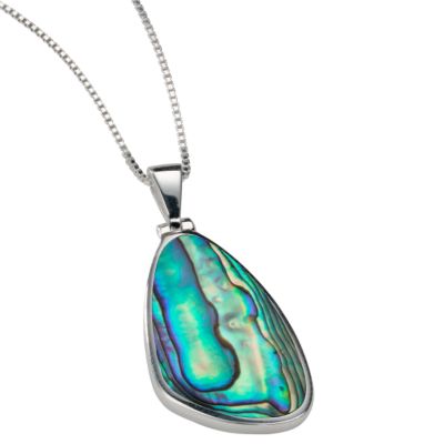 Sterling silver abalone pendant - Product number 5705681