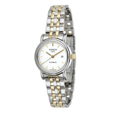 Tissot Carson ladies' two-colour automatic watch