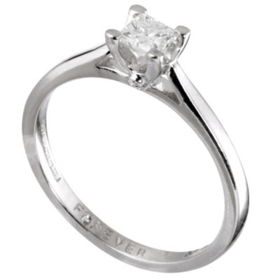 18ct White Gold 1/5 Carat Ring