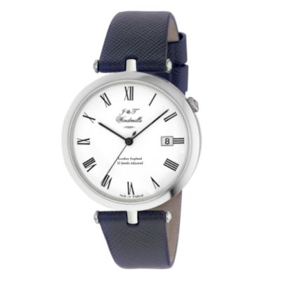 J & T Windmills men's sterling silver mechanical watch - Product number 5709296