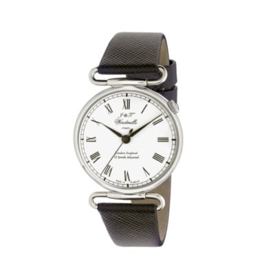 J & T Windmills Throgmorton ladies' sterling silver mechanical watch - Product number 5709407
