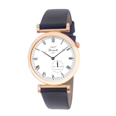 J & T Windmills men's 18ct rose gold mechanical watch - Product number 5709466
