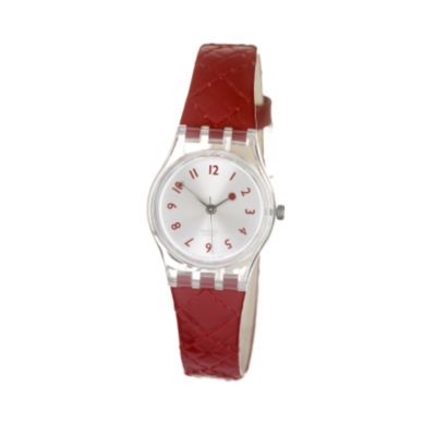 Swatch Strawberry Jam Red Strap Watch