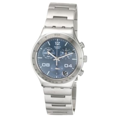 Swatch Blustery Men` Chronograph Bracelet Watch