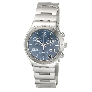 Swatch Blustery Men` Chronograph Bracelet Watch