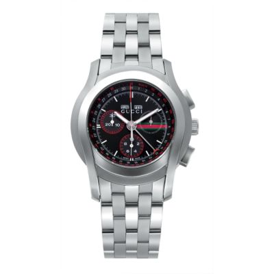 Gucci G Class men's stainless steel chronograph watch