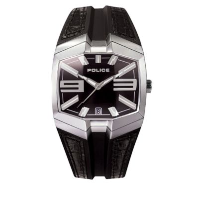 Police Men's Black Cuff Watch