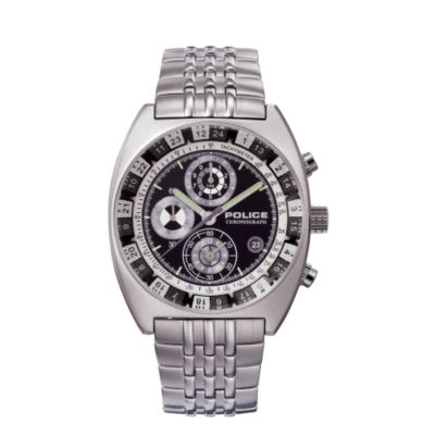 Police Men's Stainless Steel Bracelet Watch