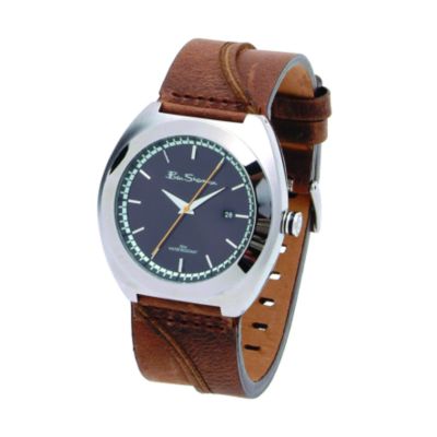 Ben Sherman Men's Brown Leather Strap Watch
