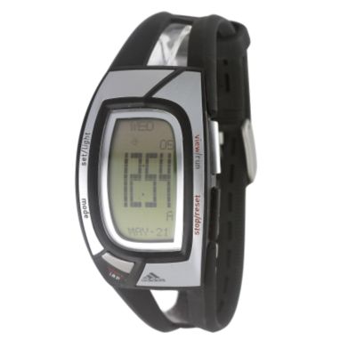 Men` Digital Black Strap Watch