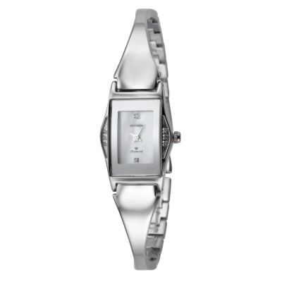 Sekonda Ladies`Bangle Diamond-Set Watch