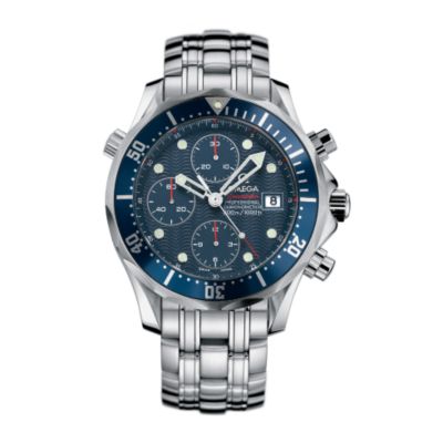 Omega Seamaster Diver men's automatic chronograph watch