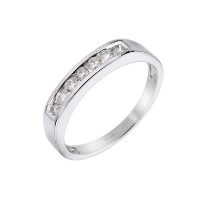 18ct White Gold 1/4 Carat Diamond Ring