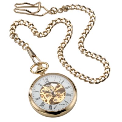 Mount Royal Gold Plated Pocket Watch