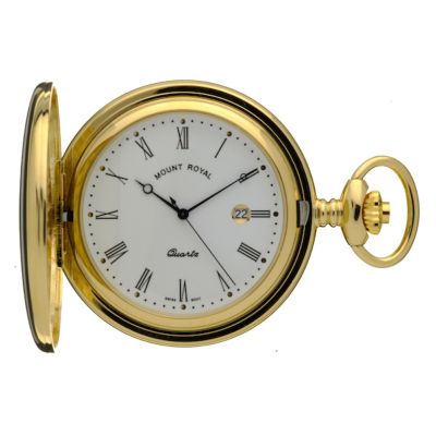Mount Royal Gold Plated Pocket Watch
