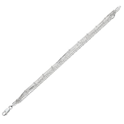 Silver Multi-Strand Bracelet