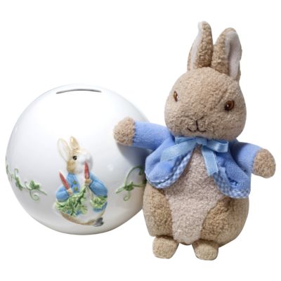 Beatrix Potter - Peter Rabbit Money Box and Soft