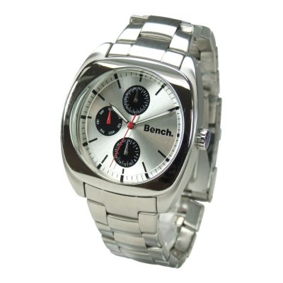 Bench Men's White Round Multi-dial Bracelet Watch
