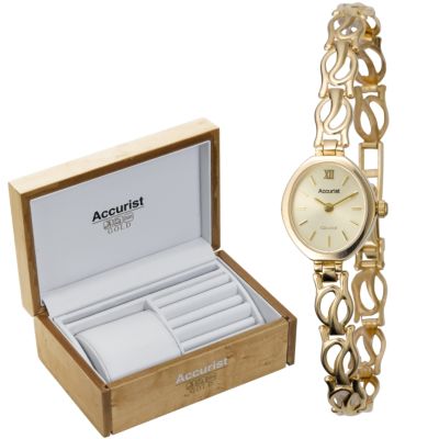 Accurist Ladies' 9ct Gold Watch